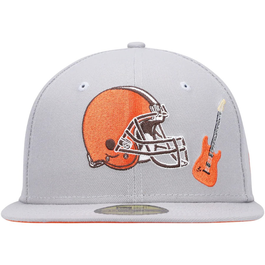 New Era Cleveland Browns Gray City Describe 59FIFTY Fitted Hat