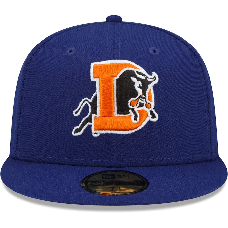 New Era Durham Bulls Royal Authentic Collection Team Home 59FIFTY Fitted Hat