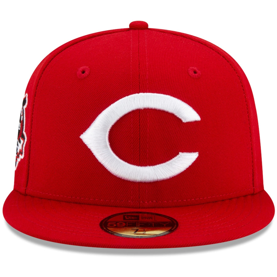 New Era Red Cincinnati Reds Authentic Collection 1975 World Series Replica Floral Undervisor 59FIFTY Fitted Hat