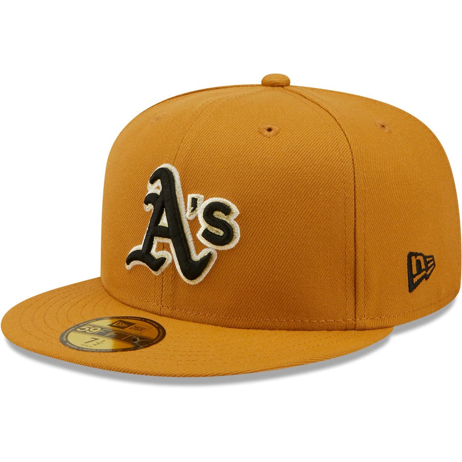 New Era Oakland Athletics 50th Anniversary Timbs 59FIFTY Fitted Hat