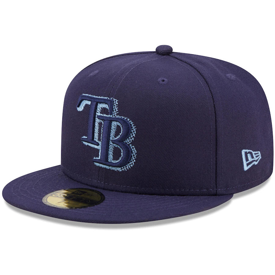 New Era Navy Tampa Bay Rays Scored 59FIFTY Fitted Hat