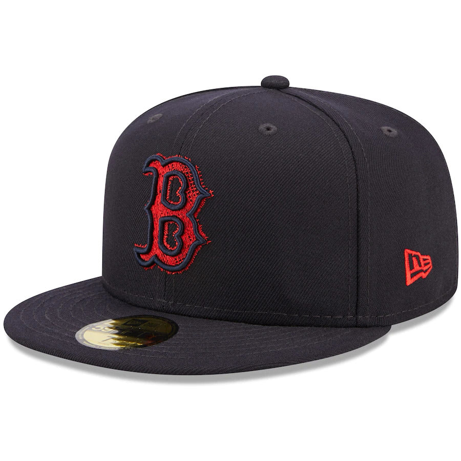New Era Navy Boston Red Sox Scored 59FIFTY Fitted Hat