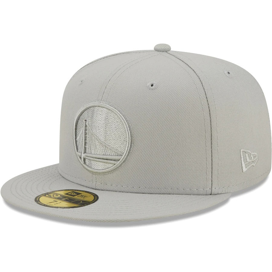 New Era Golden State Warriors Gray Logo Color Pack 59FIFTY Fitted Hat