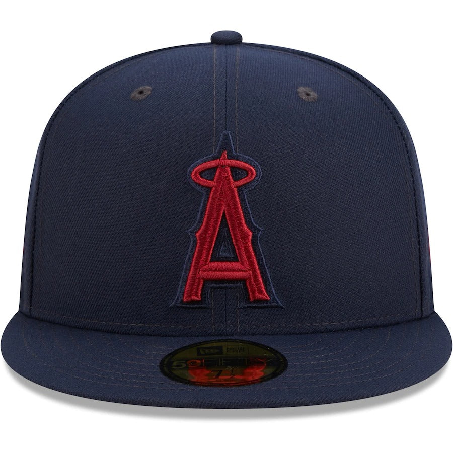 New Era Los Angeles Angels Cranberry Bog 59FIFTY Fitted Hat
