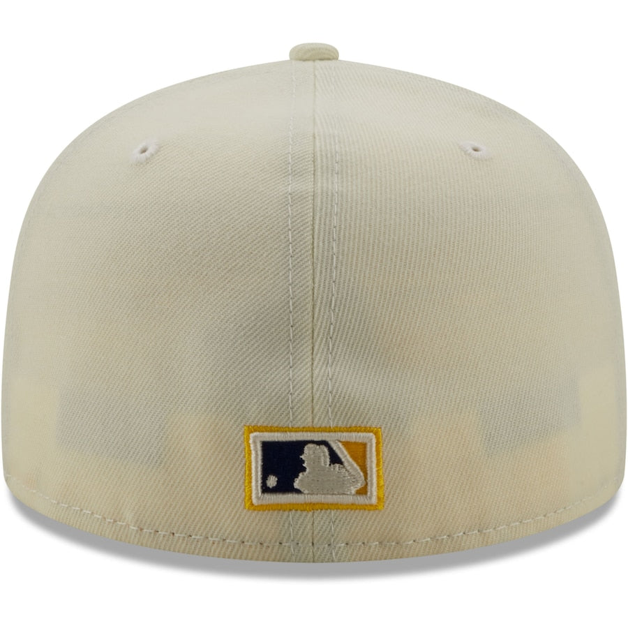 New Era Seattle Mariners Cream 50th All-Star Game Chrome Alternate Undervisor 59FIFTY Fitted Hat