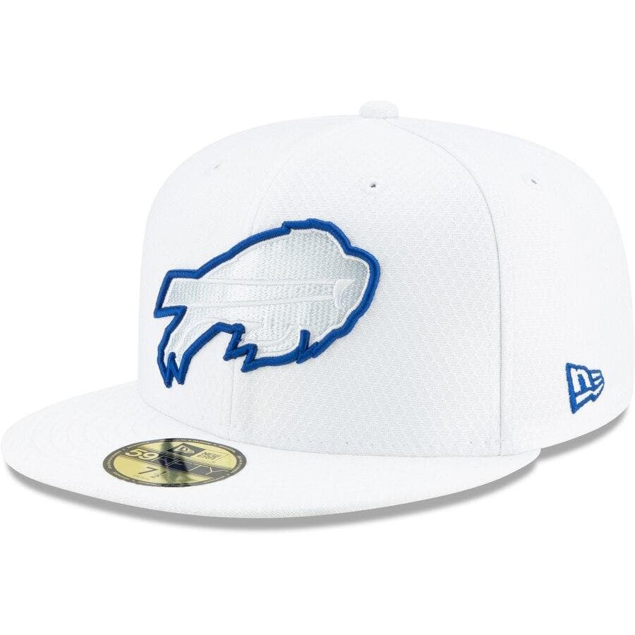 New Era Buffalo Bills 2019 NFL Sideline Platinum 59FIFTY Fitted Hat
