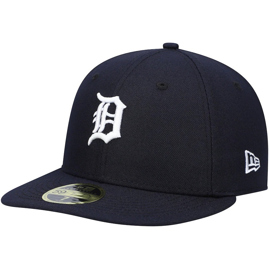 New Era Detroit Tigers Navy Authentic Collection On-Field Home Low Profile 59FIFTY Fitted Hat
