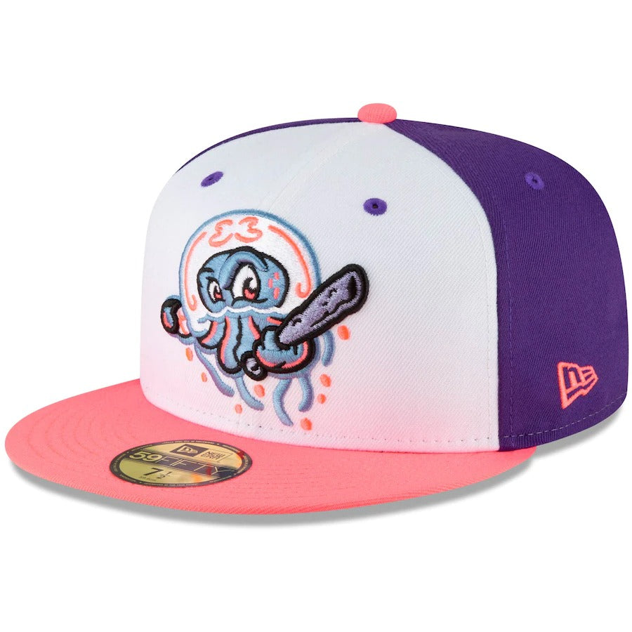 New Era Lakewood Medusas White/Pink Copa de la Diversion 59FIFTY Fitted Hat