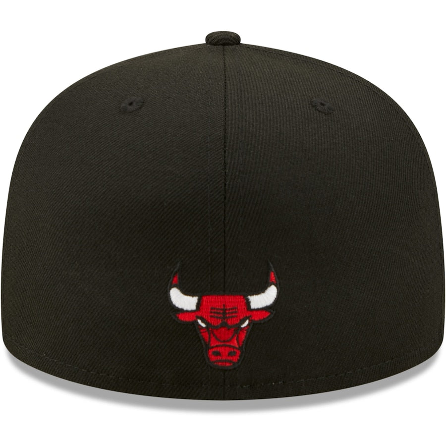 New Era Black Chicago Bulls Scored 59FIFTY Fitted Hat