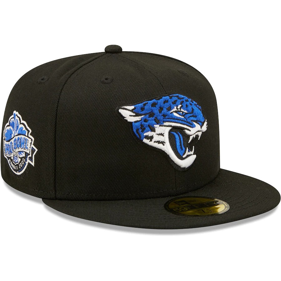 New Era Jacksonville Jaguars Black Royal Undervisor 2000 NFL Pro Bowl 59FIFTY Fitted Hat