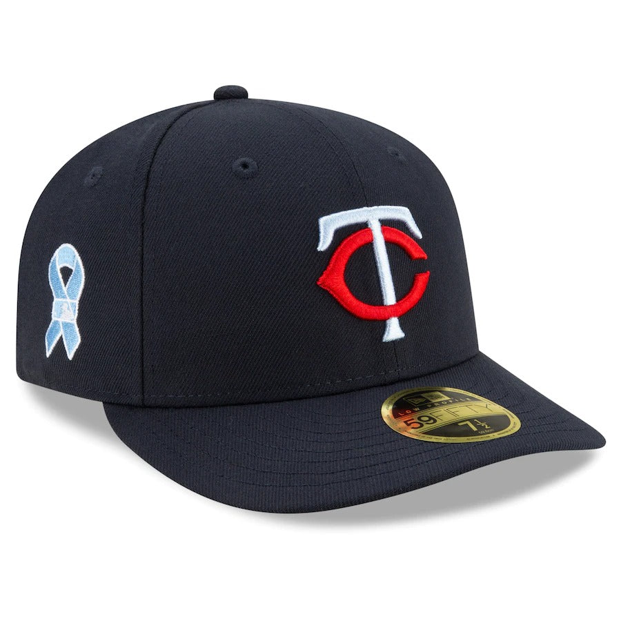 New Era Navy Minnesota Twins 2021 Father's Day On-Field Low Profile 59FIFTY Fitted Hat