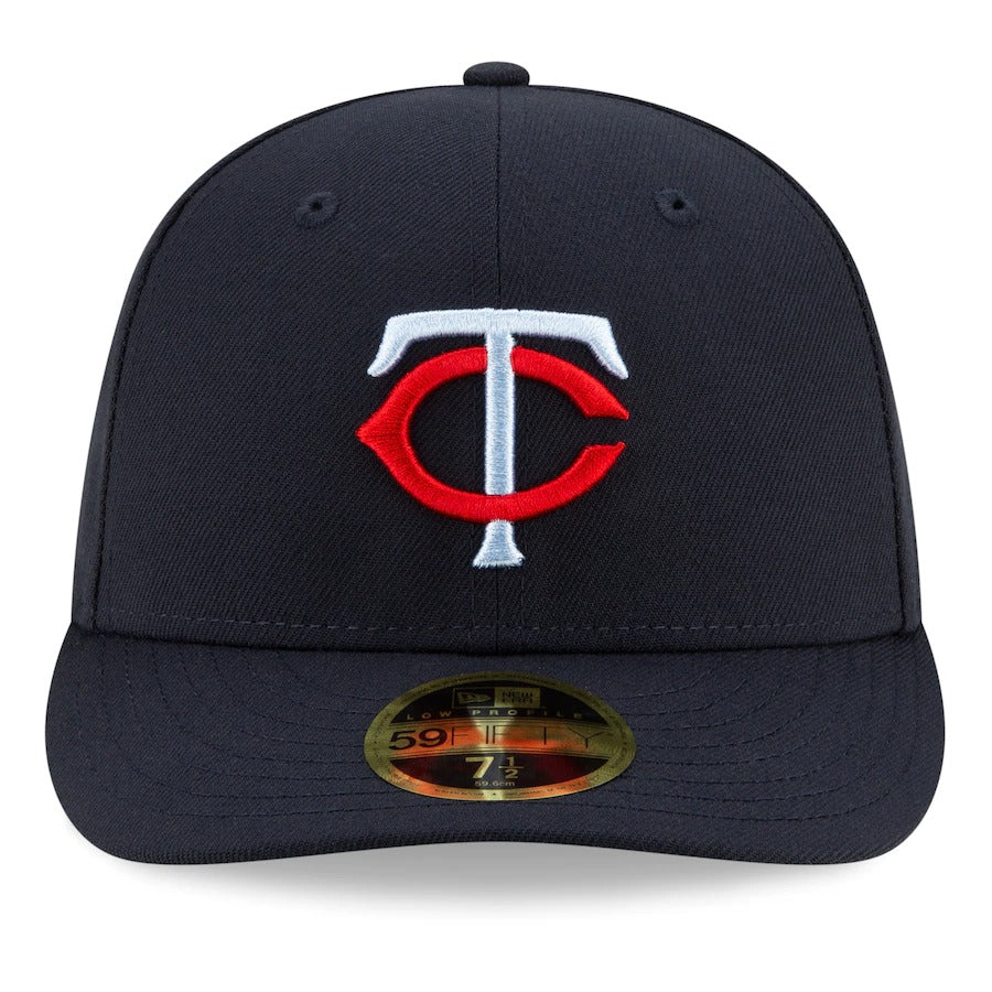 New Era Navy Minnesota Twins 2021 Father's Day On-Field Low Profile 59FIFTY Fitted Hat
