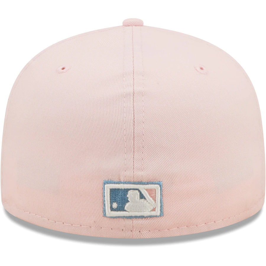 New Era Detroit Tigers Pink/Sky Blue 1984 World Series Undervisor 59FIFTY Fitted Hat