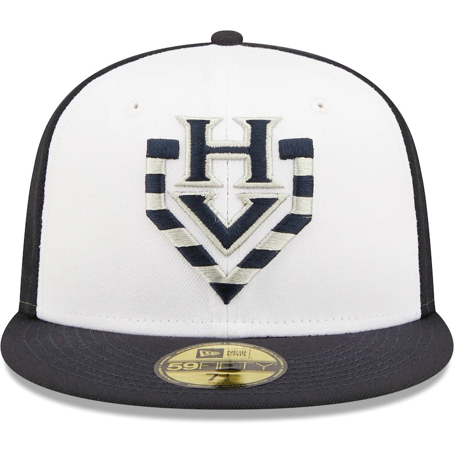 New Era Hudson Valley Renegades White Authentic Collection Team Alternate 59FIFTY Fitted Hat