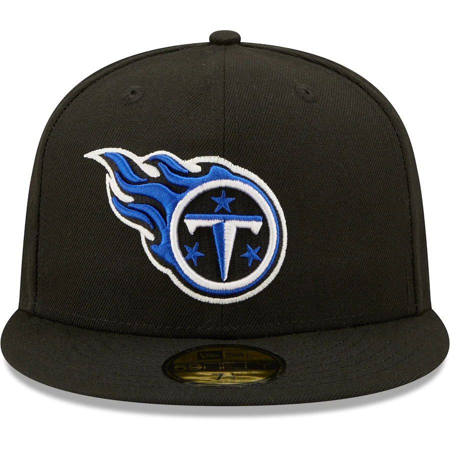 New Era Tennessee Titans Black Royal Undervisor Super Bowl XXXIV 59FIFTY Fitted Hat