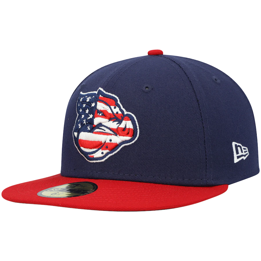 New Era Lehigh Valley IronPigs Navy Theme Night 59FIFTY Fitted Hat