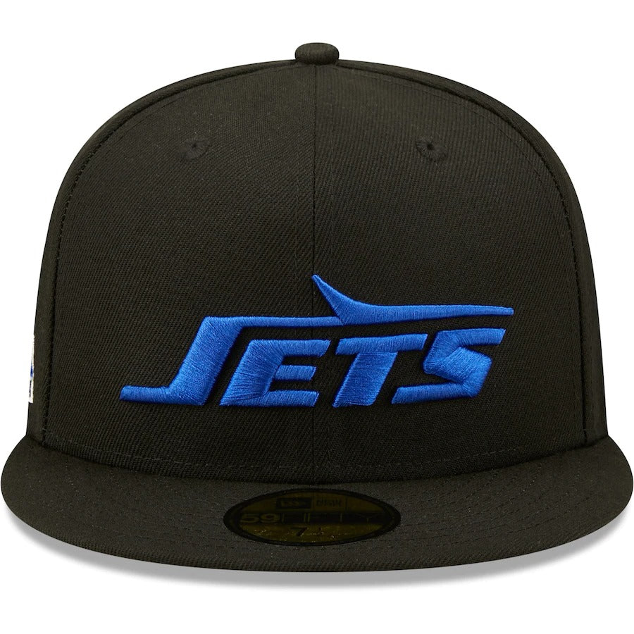 New Era New York Jets Black Royal Undervisor 1988 NFL Pro Bowl 59FIFTY Fitted Hat