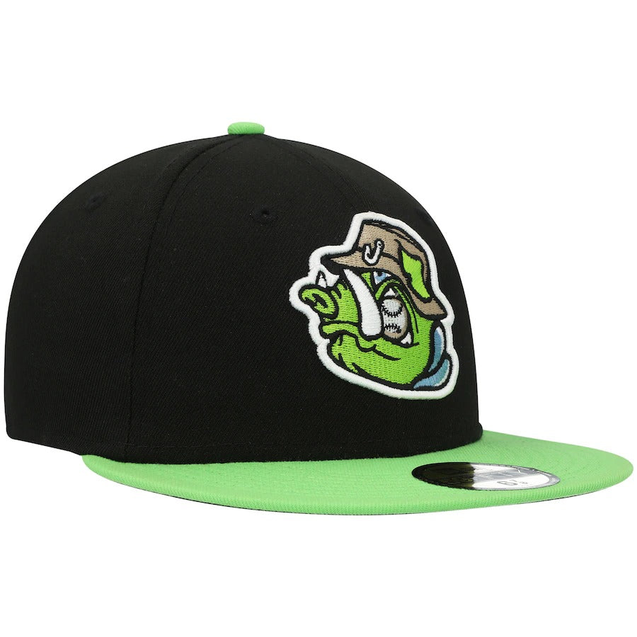 New Era Hartford Yard Goats Black/Green Theme Night 59FIFTY Fitted Hat