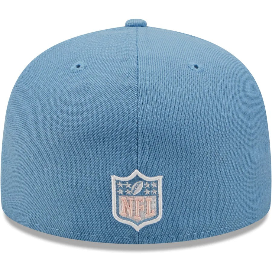 New Era Cincinnati Bengals Light Blue 1991 Pro Bowl Pink Undervisor 59FIFTY Fitted Hat