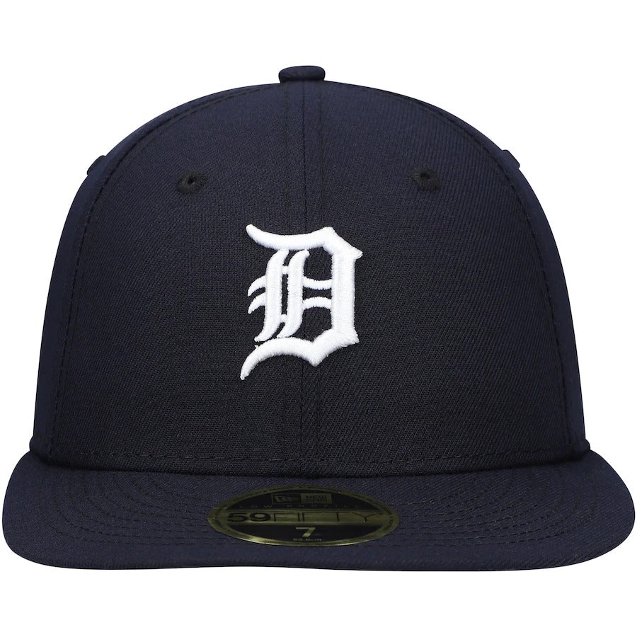 New Era Detroit Tigers Navy Authentic Collection On-Field Home Low Profile 59FIFTY Fitted Hat