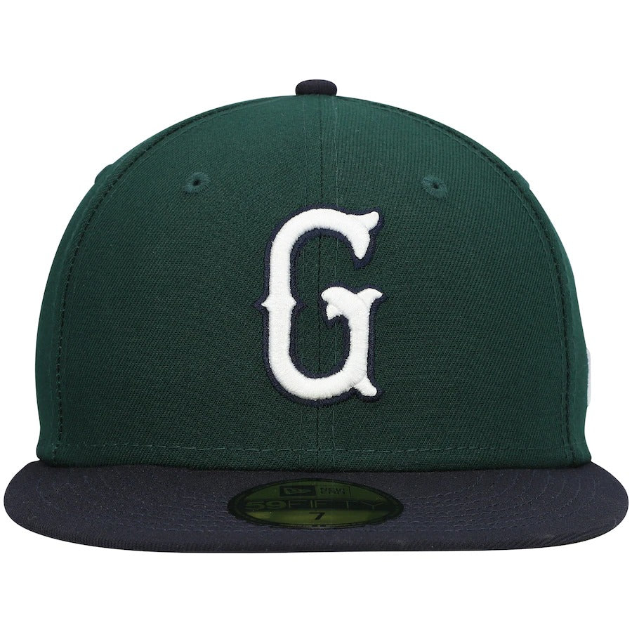 New Era Greenville Drive Green Authentic Collection Team Alternate 59FIFTY Fitted Hat