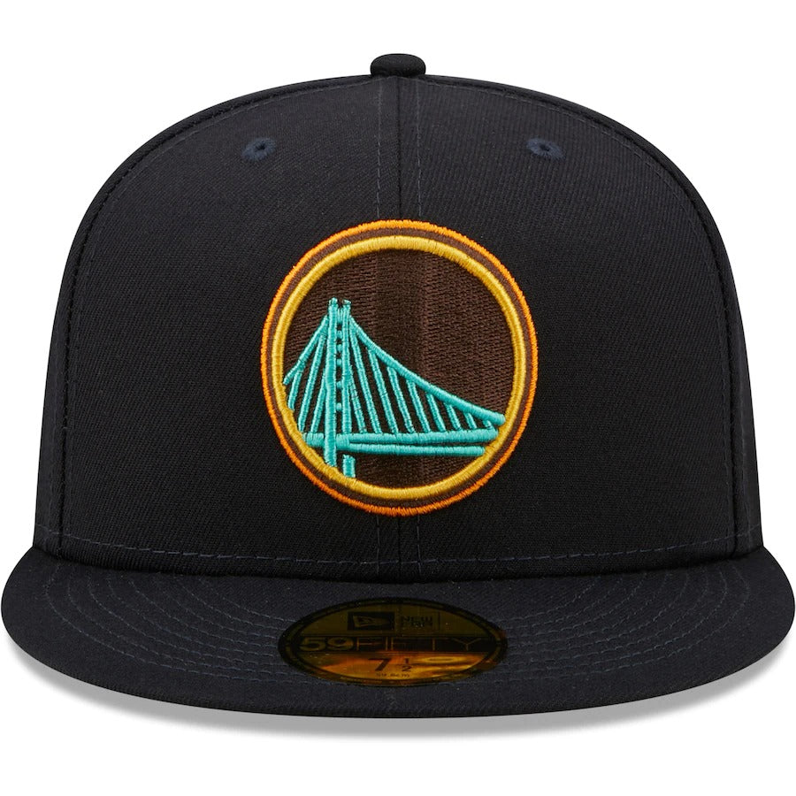 New Era Golden State Warriors Navy/Mint 59FIFTY Fitted Hat