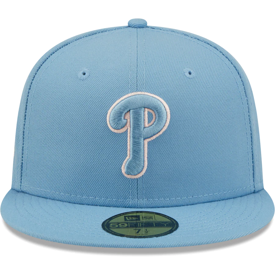 New Era Philadelphia Phillies Light Blue Veterans Stadium 59FIFTY Fitted Hat