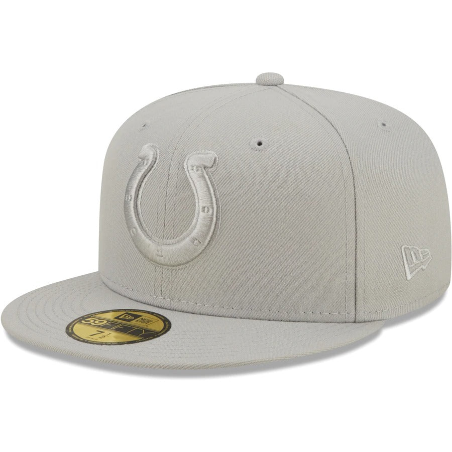 New Era Indianapolis Colts Gray Color Pack II 59FIFTY Fitted Hat