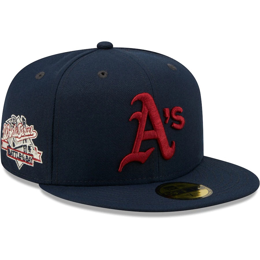 New Era Oakland Athletics Cranberry Bog 59FIFTY Fitted Hat