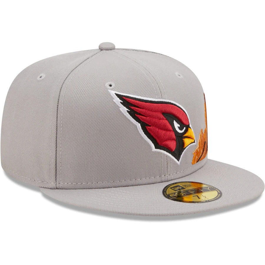 New Era Arizona Cardinals Gray City Describe 59FIFTY Fitted Hat