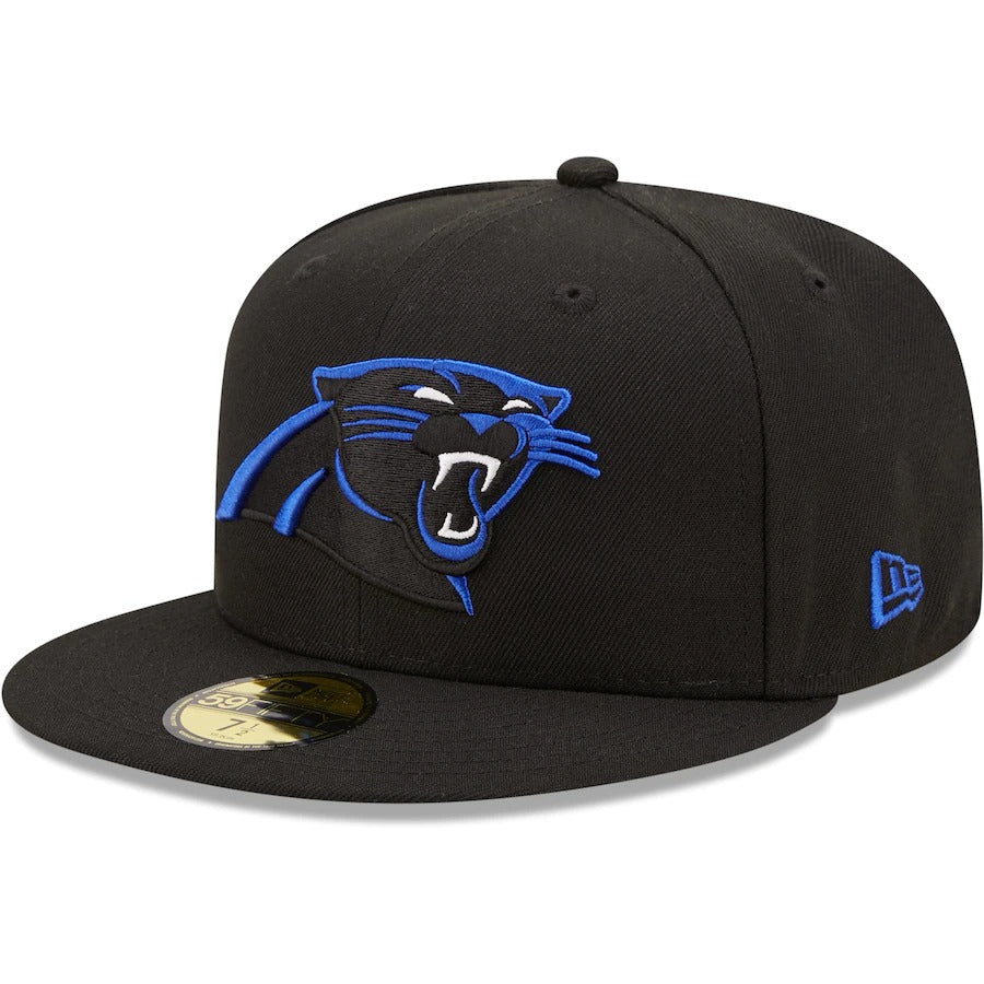 New Era Carolina Panthers Black Royal Undervisor 1997 NFL Pro Bowl 59FIFTY Fitted Hat