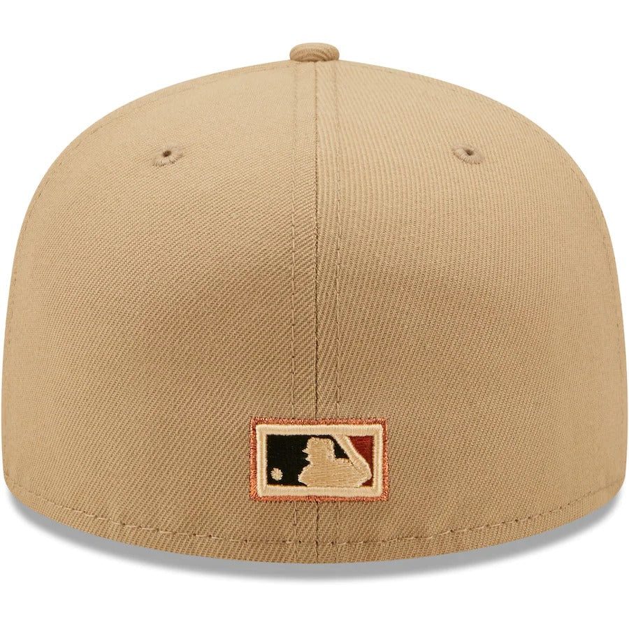 New Era Los Angeles Dodgers Brown Rustbelt 100th Anniversary Camel 59FIFTY Fitted Hat