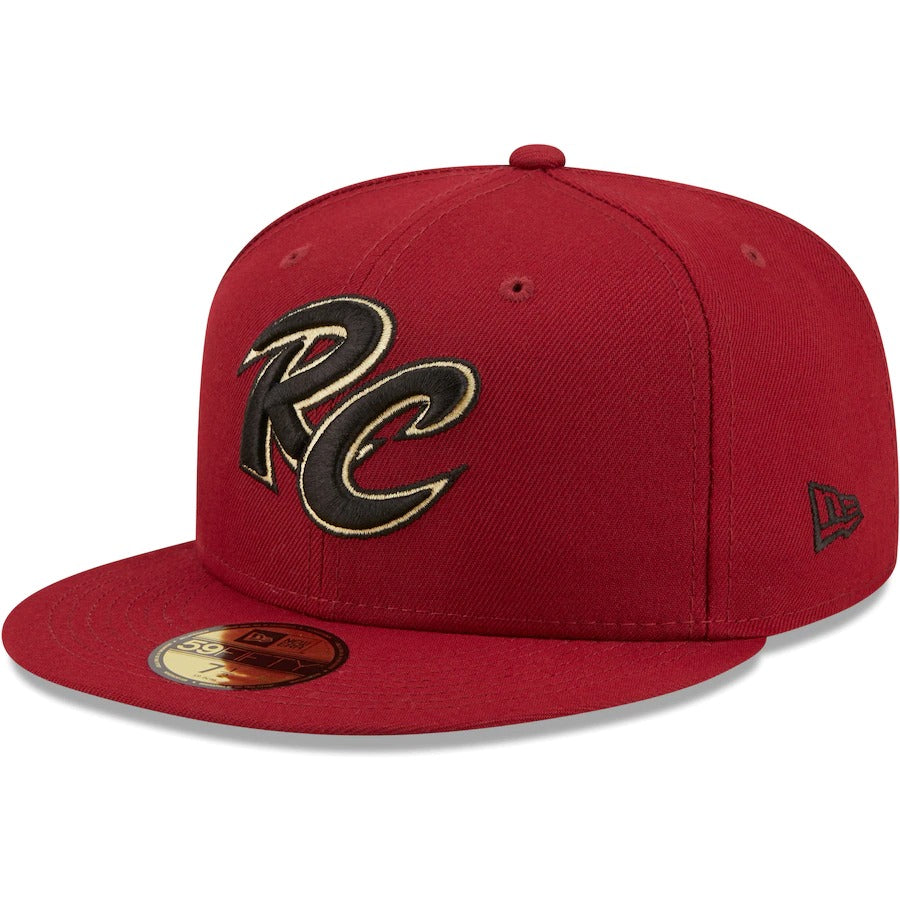New Era Sacramento River Cats Red Authentic Collection 59FIFTY Fitted Hat