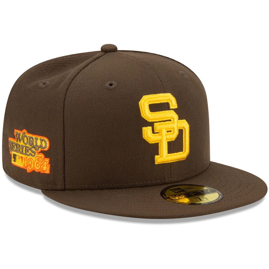 New Era Brown San Diego Padres Authentic Collection 1984 World Series