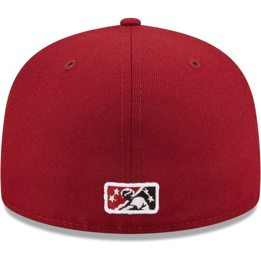 New Era Sacramento River Cats Red Authentic Collection 59FIFTY Fitted Hat