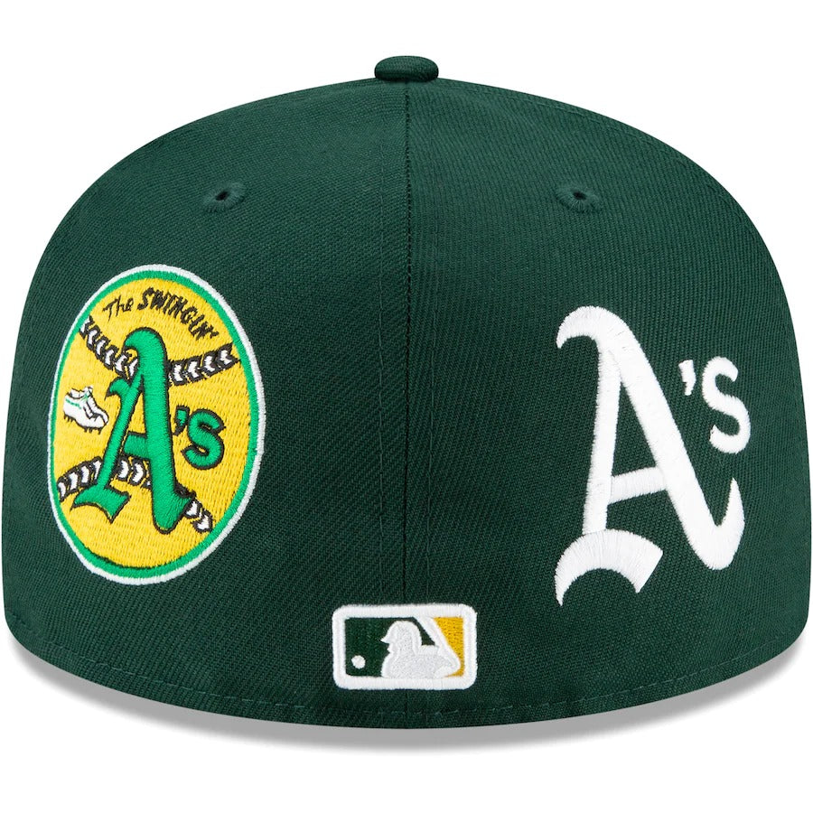 New Era Oakland Athletics Green Patch Pride 59FIFTY Fitted Hat