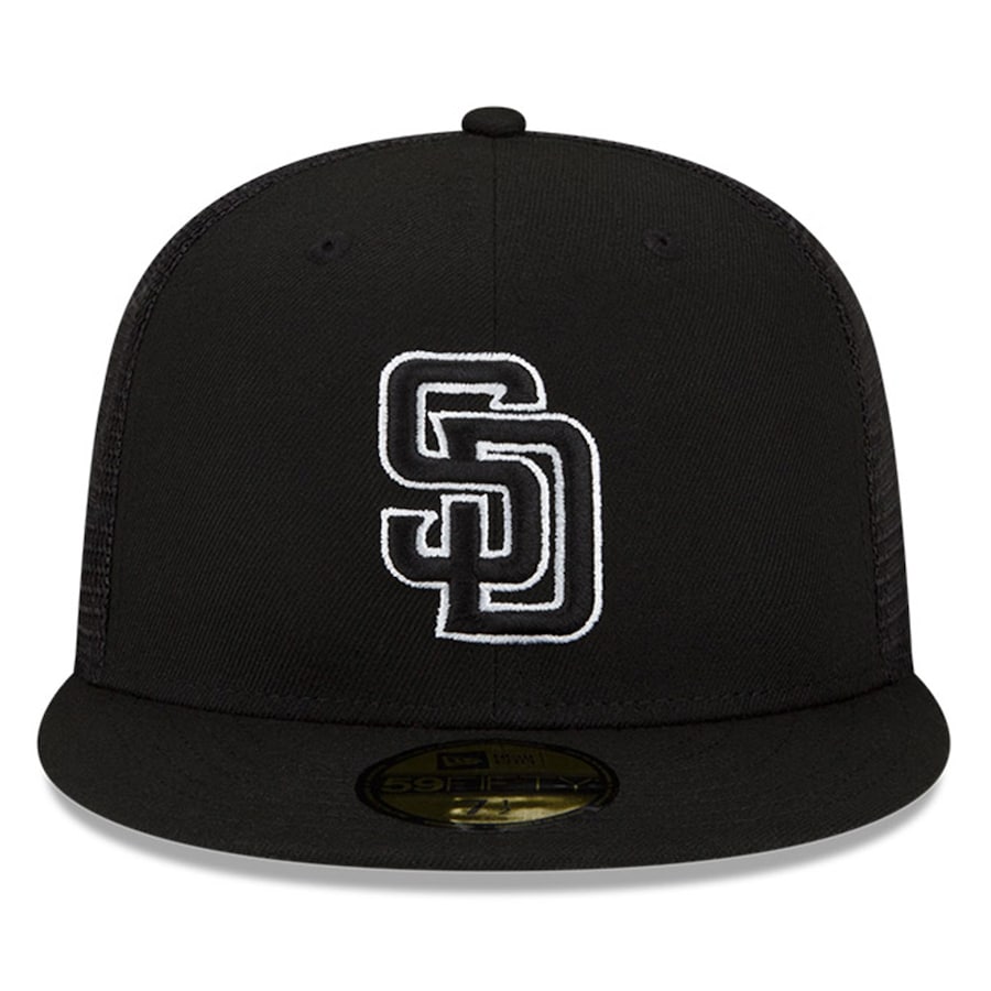 New Era San Diego Padres Black 2022 Batting Practice 59FIFTY Fitted Hat