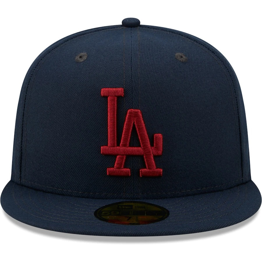 New Era Los Angeles Dodgers Cranberry Bog 59FIFTY Fitted Hat