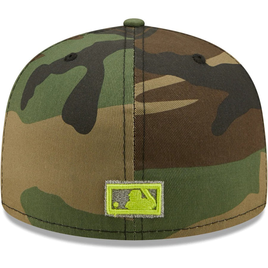 New Era Montreal Expos Camo Cooperstown Collection 1982 All-Star Game Woodland Reflective Undervisor 59FIFTY Fitted Hat