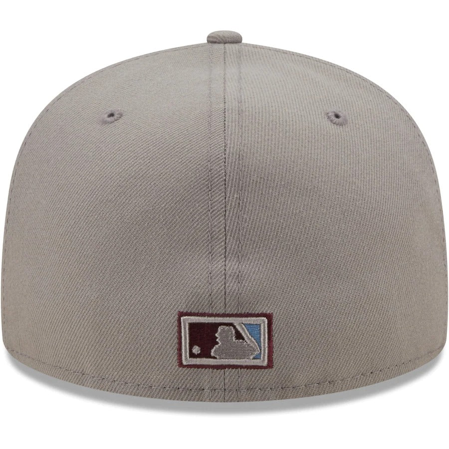 New Era Detroit Tigers Misty Maroon 1941 All-Star Game Blue Undervisor 59FIFTY Fitted Hat