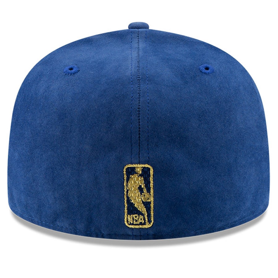 New Era Royal Golden State Warriors Vivid Velvet 59FIFTY Fitted Hat
