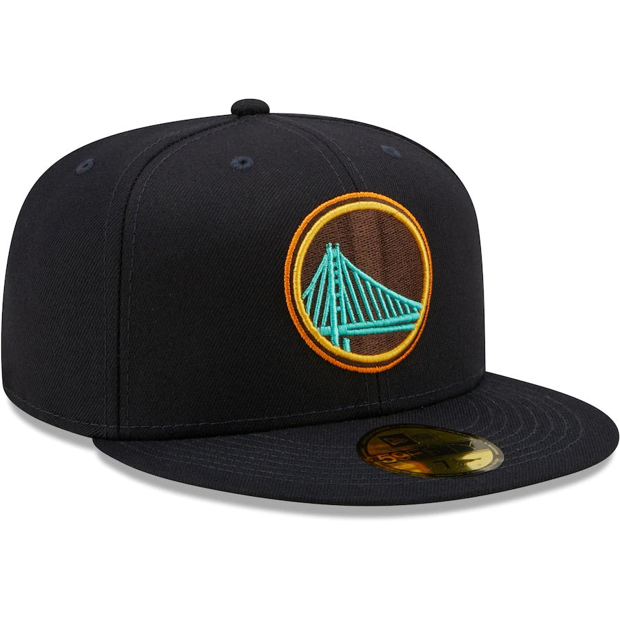 New Era Golden State Warriors Navy/Mint 59FIFTY Fitted Hat