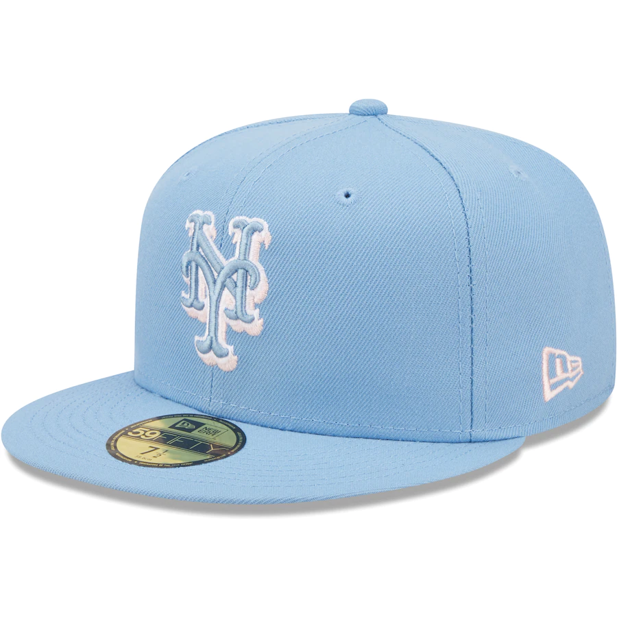 New Era New York Mets Light Blue 50th Anniversary 59FIFTY Fitted Hat