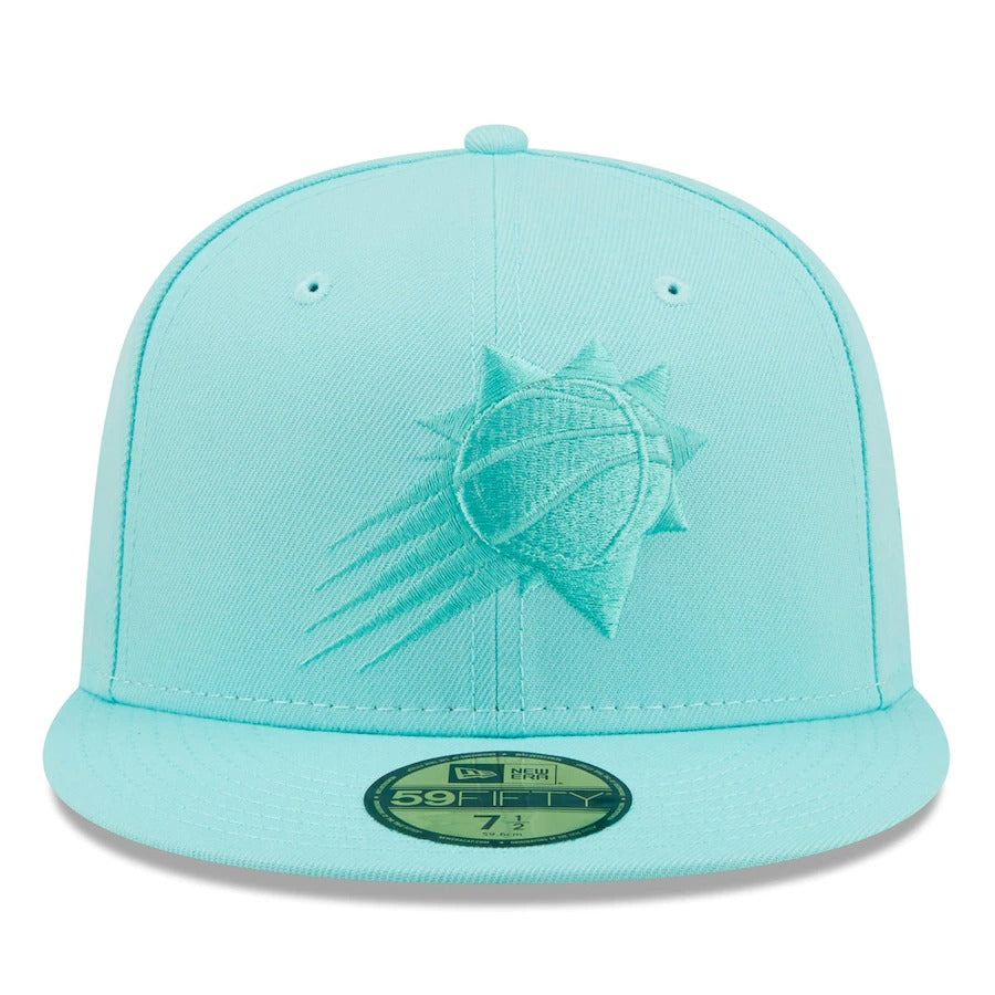 New Era Phoenix Suns New Era Color Pack 59FIFTY Fitted Hat - Turquoise