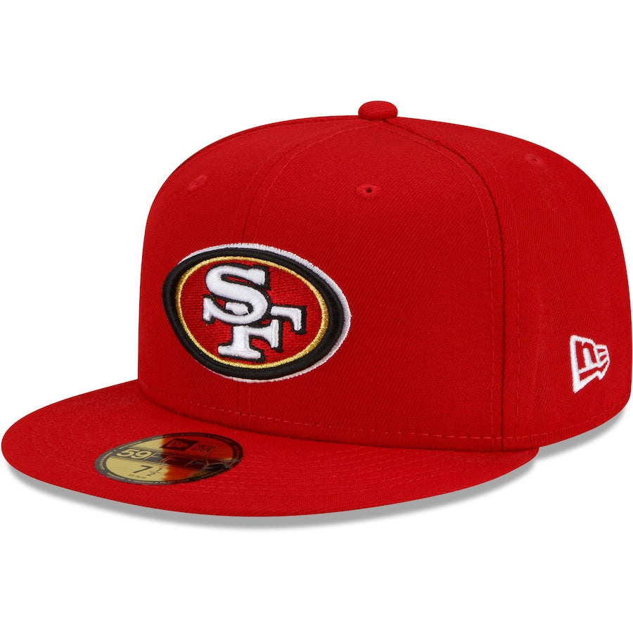 New Era San Francisco 49ers Scarlet Patch Up Super Bowl XXIX 59FIFTY Fitted Hat