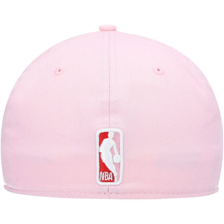 New Era Pink Los Angeles Lakers Candy Cane 59FIFTY Fitted Hat
