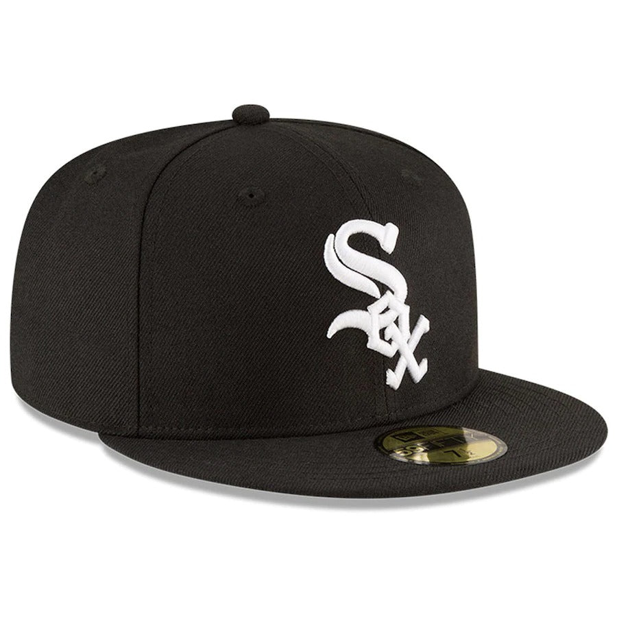 New Era Black Chicago White Sox Side Patch 2005 World Series 59FIFTY Fitted Hat