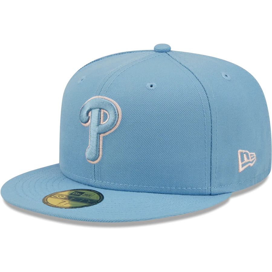 New Era Philadelphia Phillies Light Blue Veterans Stadium 59FIFTY Fitted Hat
