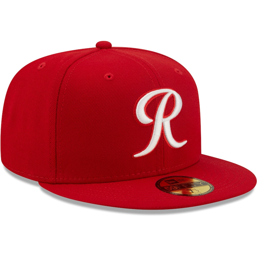 New Era Tacoma Rainiers Red Authentic Collection 59FIFTY Fitted Hat