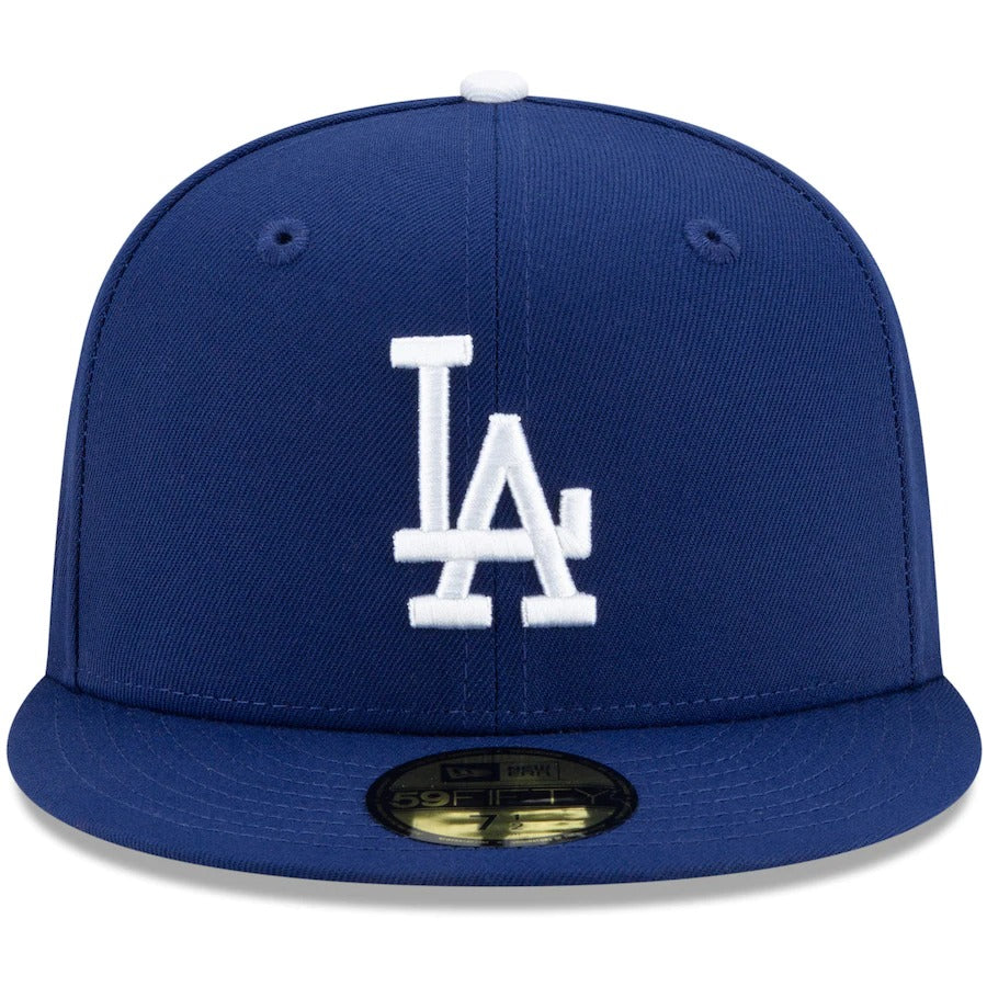New Era Royal Los Angeles Dodgers Authentic Collection 60th Anniversary Replica Floral Undervisor 59FIFTY Fitted Hat